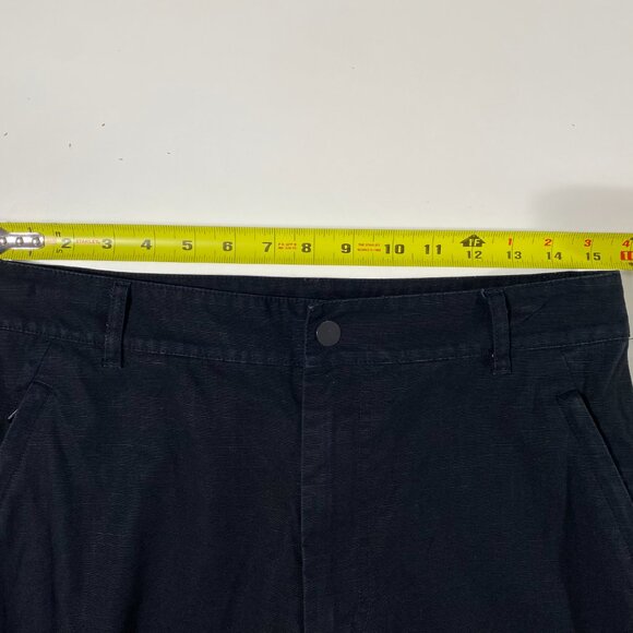 M5159R - ALO Loose Straight Leg Cargo Ripstop Trouser Black men's size 30x29.5 - Picture 7 of 9
